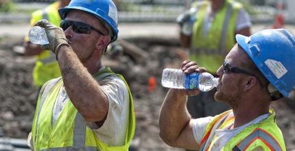 Working In The Heat